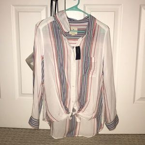 American Eagle oversized flannel!